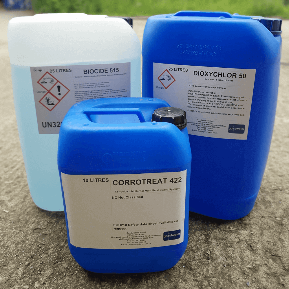 Chemicals for water treatment and hygiene Goodwater Ltd